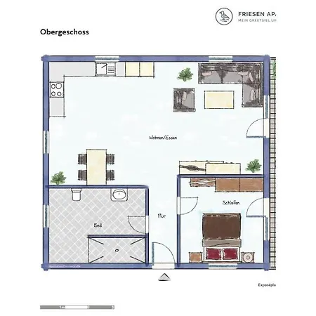 بيت للعطل One-bedroom *